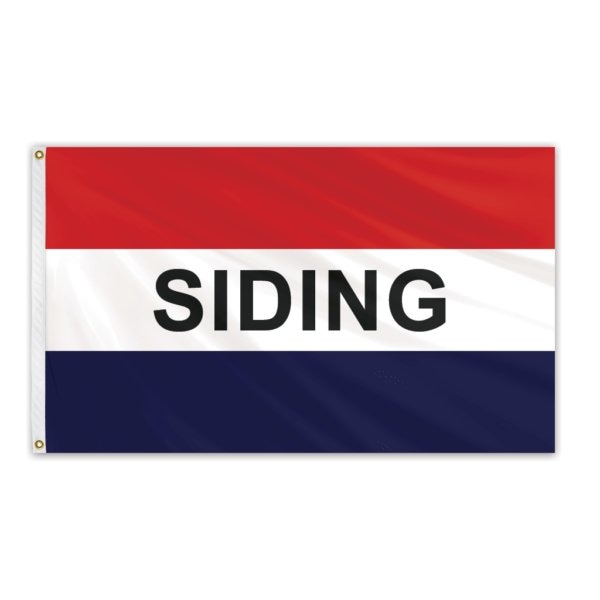 Siding Message Flag 3'x5' Standard Flag